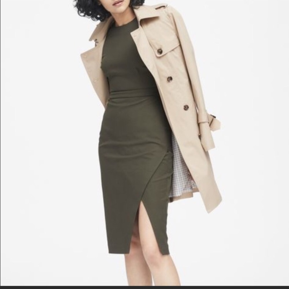 NWT Banana Republic Bi-Stretch Sheath Dress